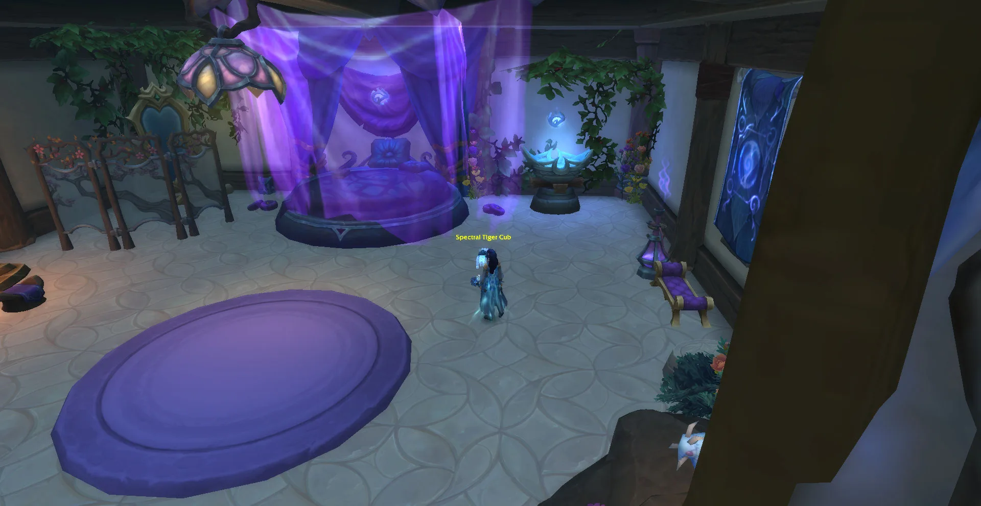 Dream Bedroom HUD layout screenshot