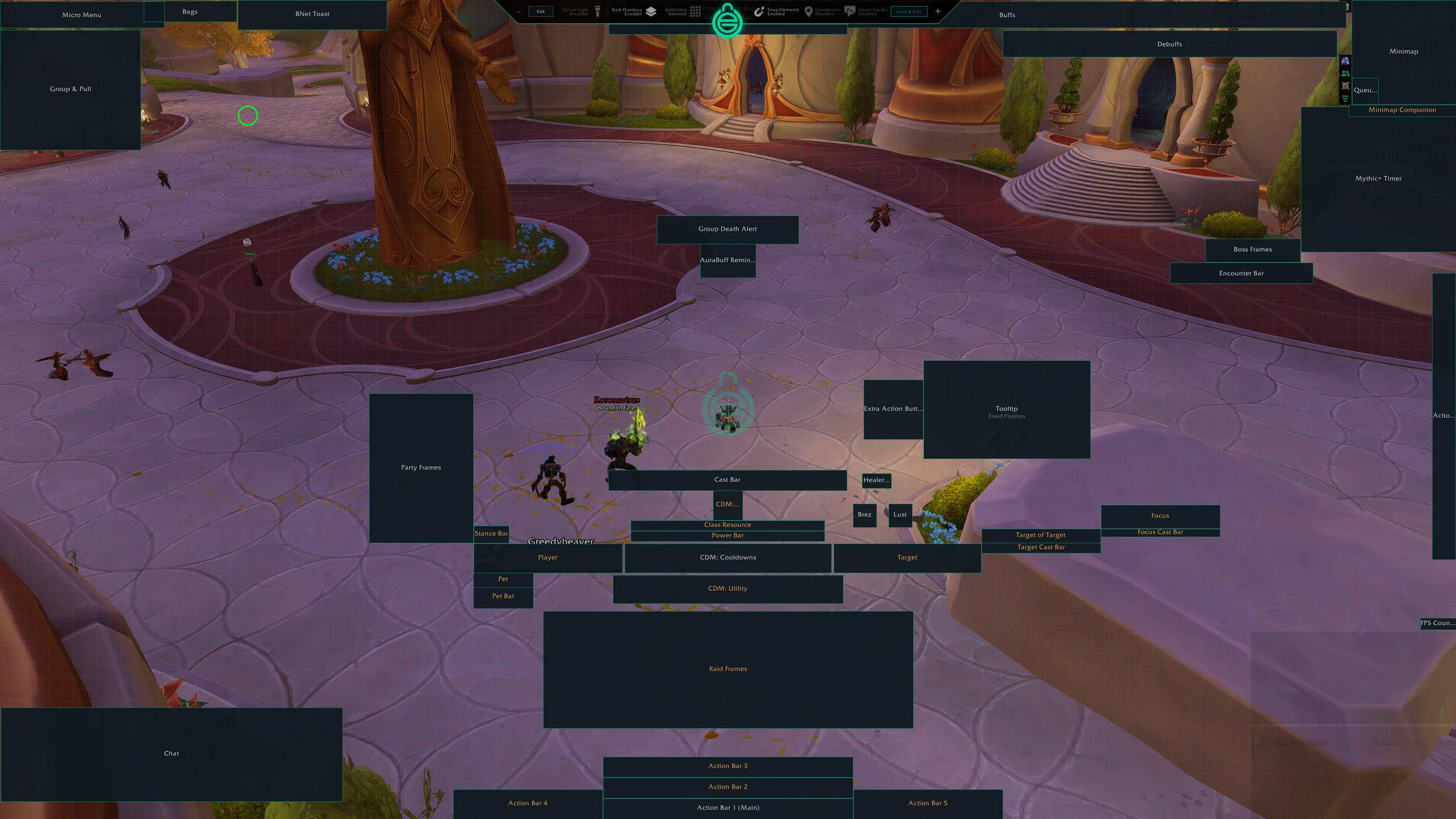 Liquidbeaver's 4k Layout HUD layout screenshot