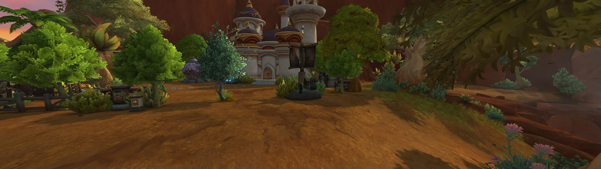 Blood Elf In the Bluffs HUD layout screenshot